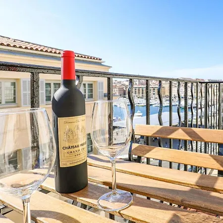 Lägenhet Le Pytheas - Vue Vieux-port Avec Terrasse Et Clim Marseille