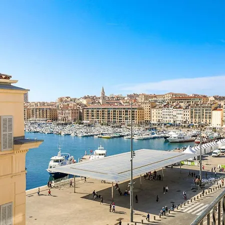 Apartment Le Pytheas - Vue Vieux-port Avec Terrasse Et Clim